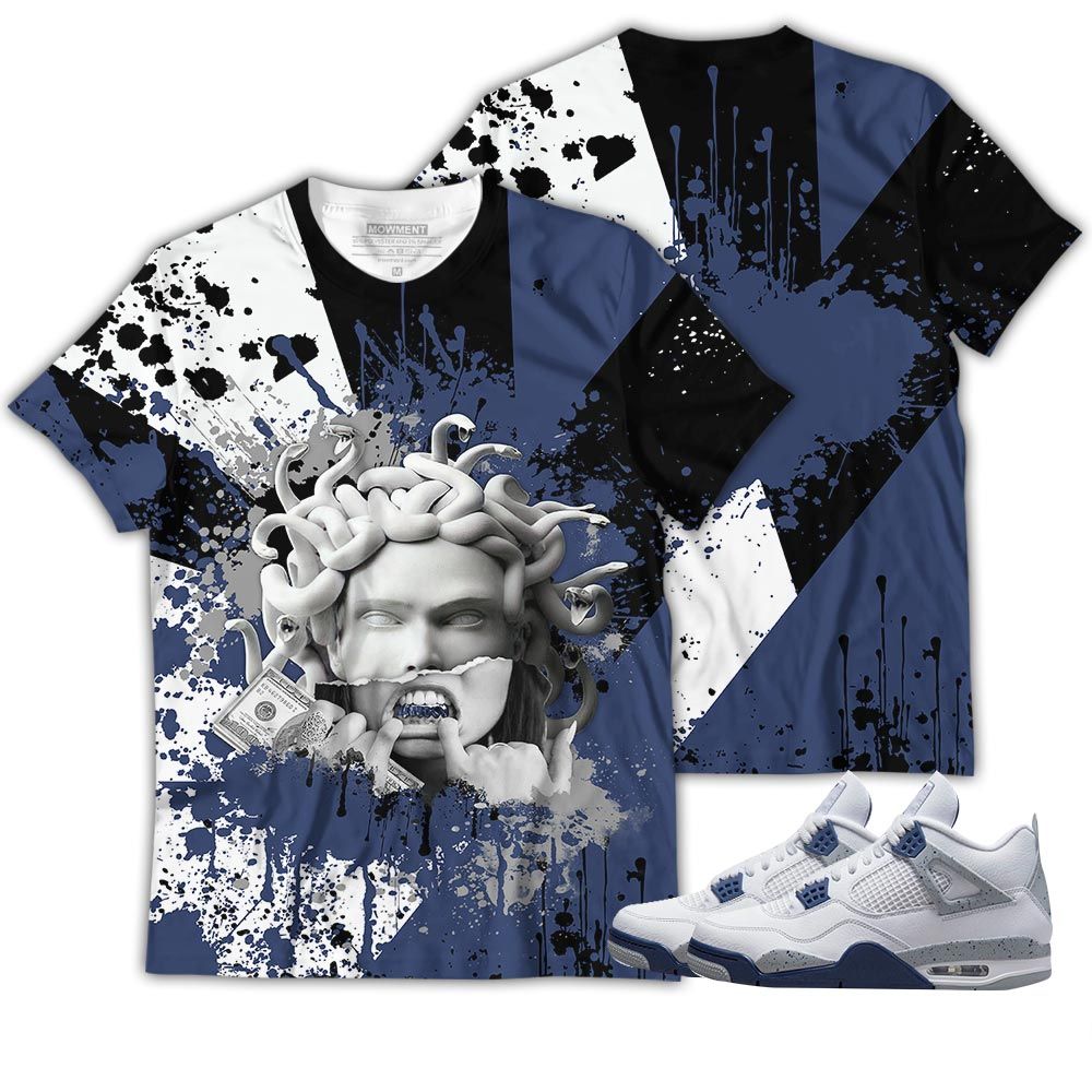 Lover Money Talk Got Em Sneaker Shirt Match Midnight Navy 4S, Jordan 4 Retro Midnight Navy Hoodie Sweatshirt Tee All Over Print MKO Shirt Lover Money Talk Got Em Sneaker Shirt Match Midnight Navy 4S, Jordan 4 Retro Midnight Navy Hoodie Sweatshirt Tee All Over Print MKO Shirt