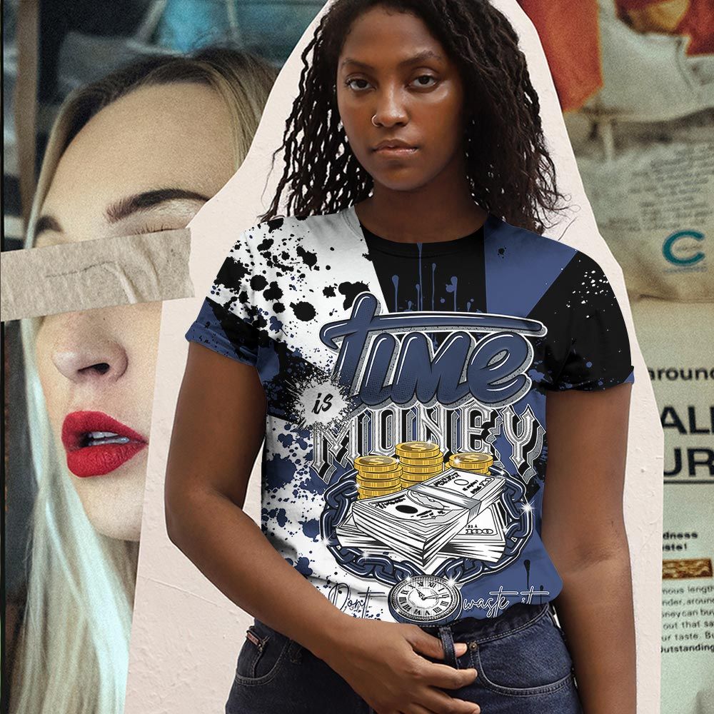 Lover Time Is Money Sneaker Shirt Match Midnight Navy 4S, Jordan 4 Retro Midnight Navy Hoodie Sweatshirt Tee All Over Print MKO Shirt Lover Time Is Money Sneaker Shirt Match Midnight Navy 4S, Jordan 4 Retro Midnight Navy Hoodie Sweatshirt Tee All Over Print MKO Shirt