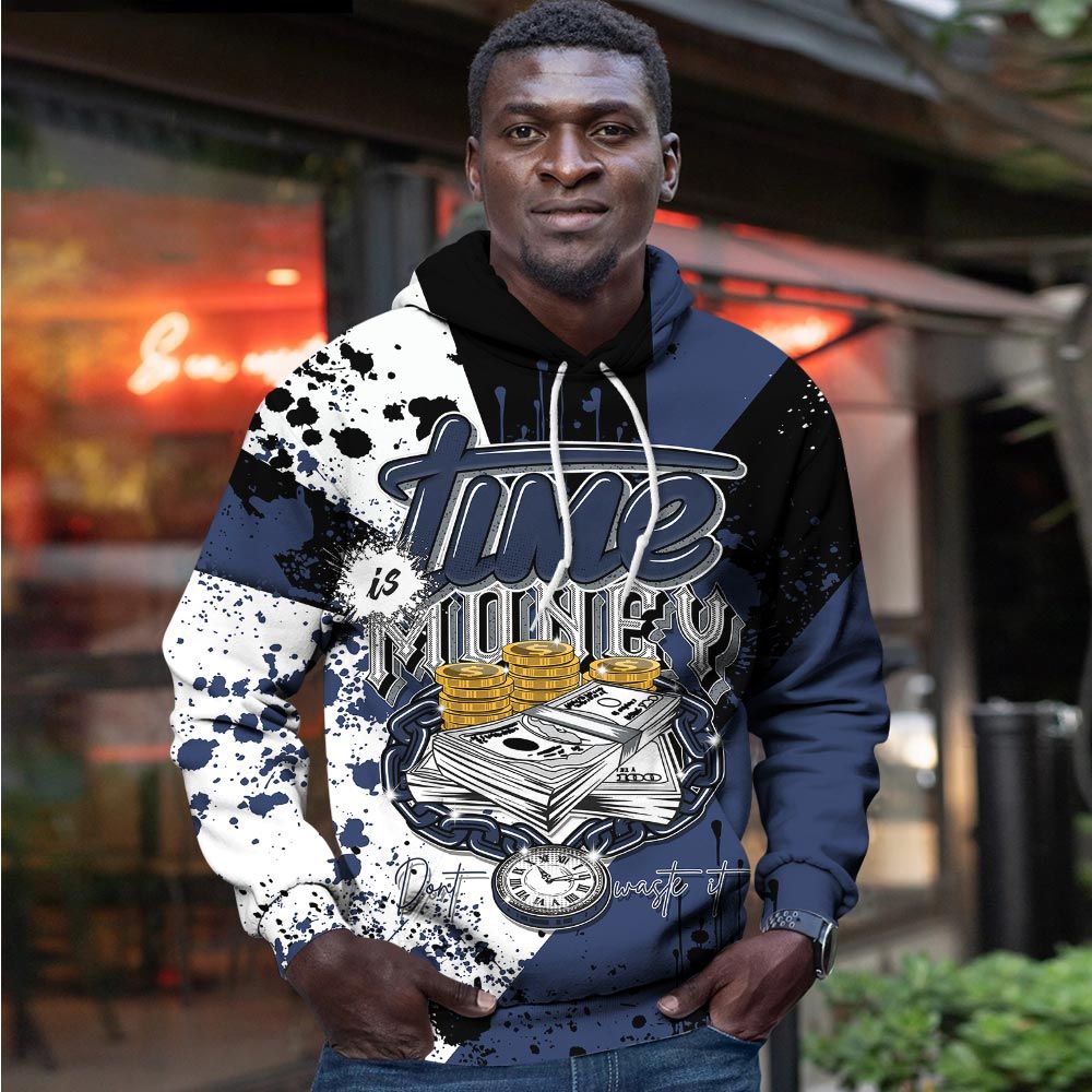 Lover Time Is Money Sneaker Shirt Match Midnight Navy 4S, Jordan 4 Retro Midnight Navy Hoodie Sweatshirt Tee All Over Print MKO Shirt Lover Time Is Money Sneaker Shirt Match Midnight Navy 4S, Jordan 4 Retro Midnight Navy Hoodie Sweatshirt Tee All Over Print MKO Shirt