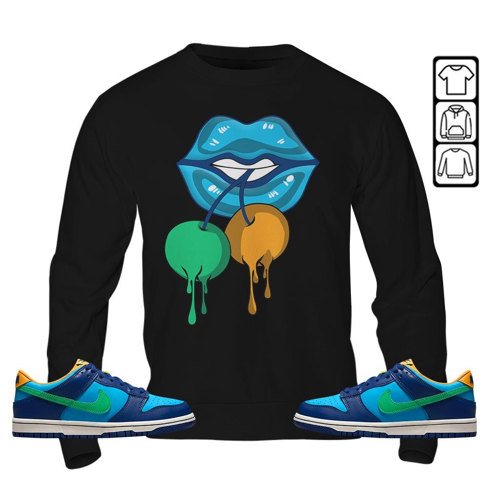 Luscious Lips Dripping Sneaker Shirt Match Dunk Low GS Kyrie, Dunk Low GS Electric Algae MKO T-Shirt Luscious Lips Dripping Sneaker Shirt Match Dunk Low GS Kyrie, Dunk Low GS Electric Algae MKO T-Shirt