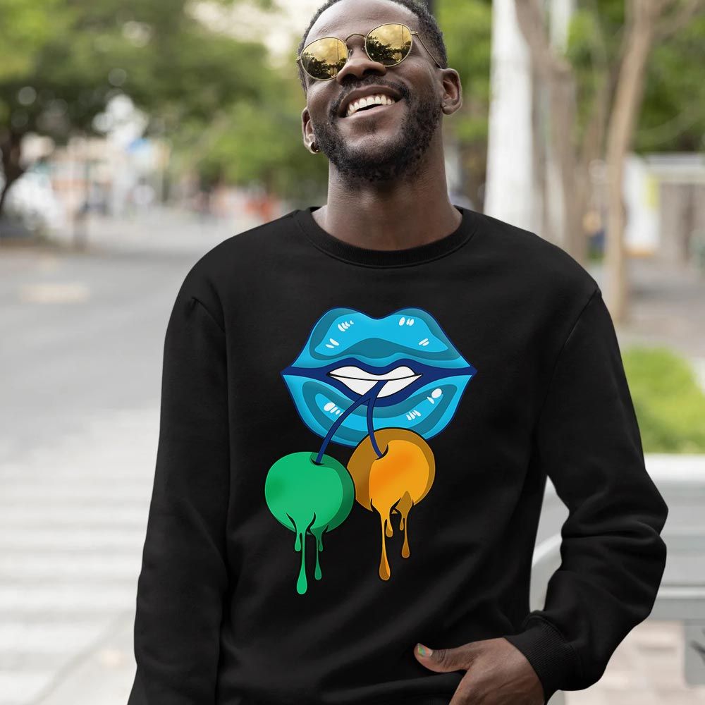 Luscious Lips Dripping Sneaker Shirt Match Dunk Low GS Kyrie, Dunk Low GS Electric Algae MKO T-Shirt Luscious Lips Dripping Sneaker Shirt Match Dunk Low GS Kyrie, Dunk Low GS Electric Algae MKO T-Shirt
