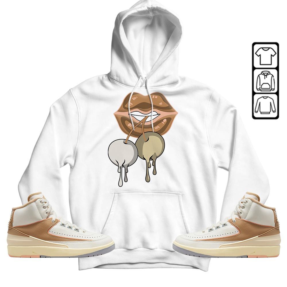 Luscious Lips Dripping Sneaker Shirt Match Retro Craft 2s, Jordan 2 Craft MKO T-Shirt