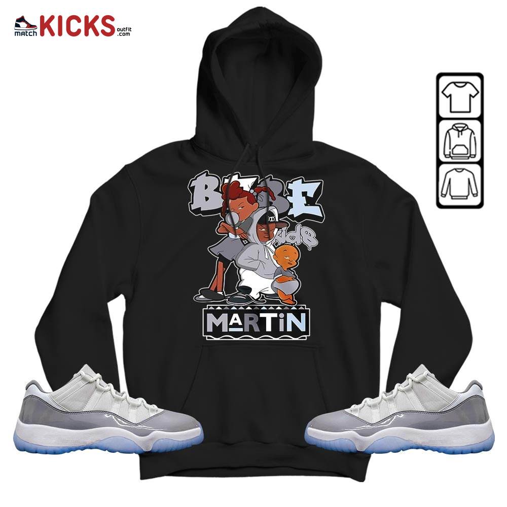 Martin Babe’s Kids 90s Melanin Sneaker Shirt Match Cement Grey 11s, Jordan 11 Low Cement Grey MKO Hoodie Martin Babe’s Kids 90s Melanin Sneaker Shirt Match Cement Grey 11s, Jordan 11 Low Cement Grey MKO Hoodie