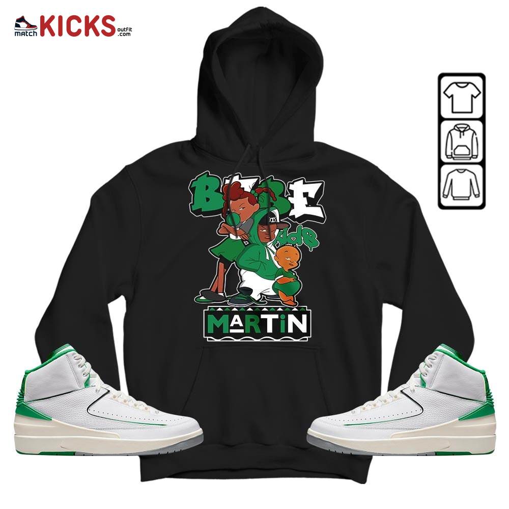 Martin Babe’s Kids 90s Melanin Sneaker Shirt Match Lucky Green 2s, Jordan 2 Lucky Green MKO T-Shirt Martin Babe’s Kids 90s Melanin Sneaker Shirt Match Lucky Green 2s, Jordan 2 Lucky Green MKO T-Shirt