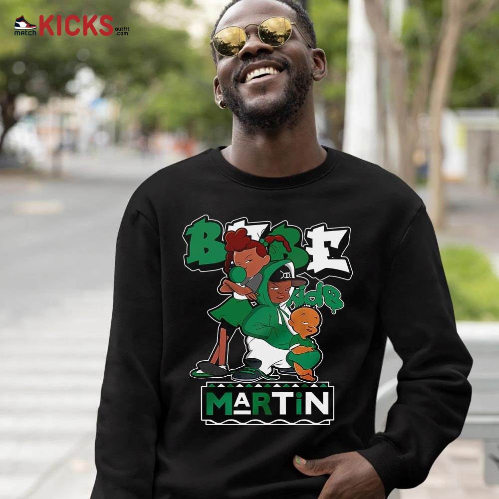 Martin Babe’s Kids 90s Melanin Sneaker Shirt Match Lucky Green 2s, Jordan 2 Lucky Green MKO T-Shirt Martin Babe’s Kids 90s Melanin Sneaker Shirt Match Lucky Green 2s, Jordan 2 Lucky Green MKO T-Shirt