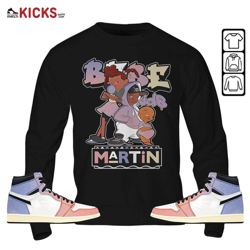 Martin Babe’s Kids 90s Melanin Sneaker Shirt Match Retro Skyline 1s, Jordan 1 High OG Skyline MKO Sweatshirt Martin Babe’s Kids 90s Melanin Sneaker Shirt Match Retro Skyline 1s, Jordan 1 High OG Skyline MKO Sweatshirt