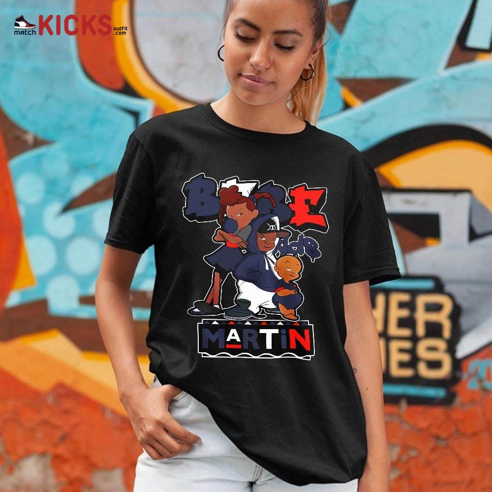 Martin Babe’s Kids 90s Sneaker Shirt Match 7 Neutral Indigo, Jordan 7 Quai 54 MKO T-Shirt Martin Babe’s Kids 90s Sneaker Shirt Match 7 Neutral Indigo, Jordan 7 Quai 54 MKO T-Shirt