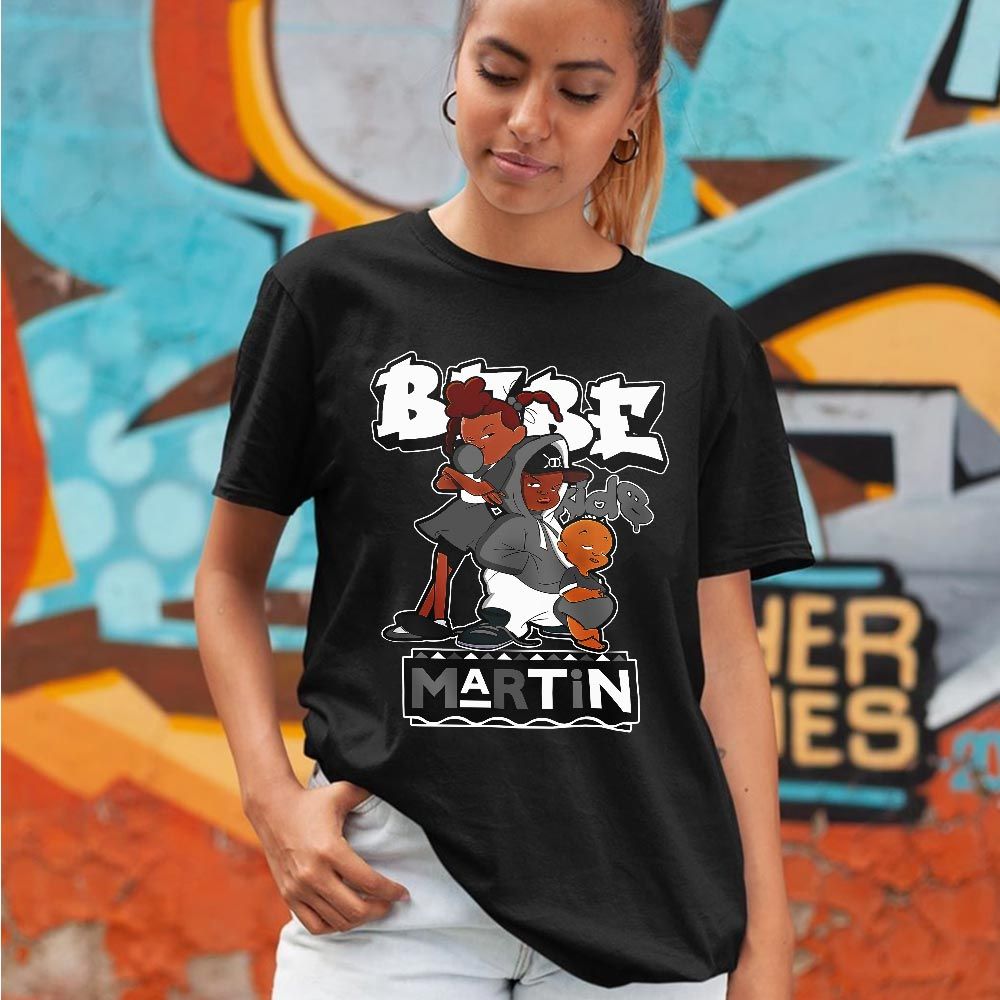 Martin Babes Kids 90s Sneaker Shirt Match Dunk Panda Black White, Dunk Low Panda 2022 MKO T-Shirt Martin Babes Kids 90s Sneaker Shirt Match Dunk Panda Black White, Dunk Low Panda 2022 MKO T-Shirt