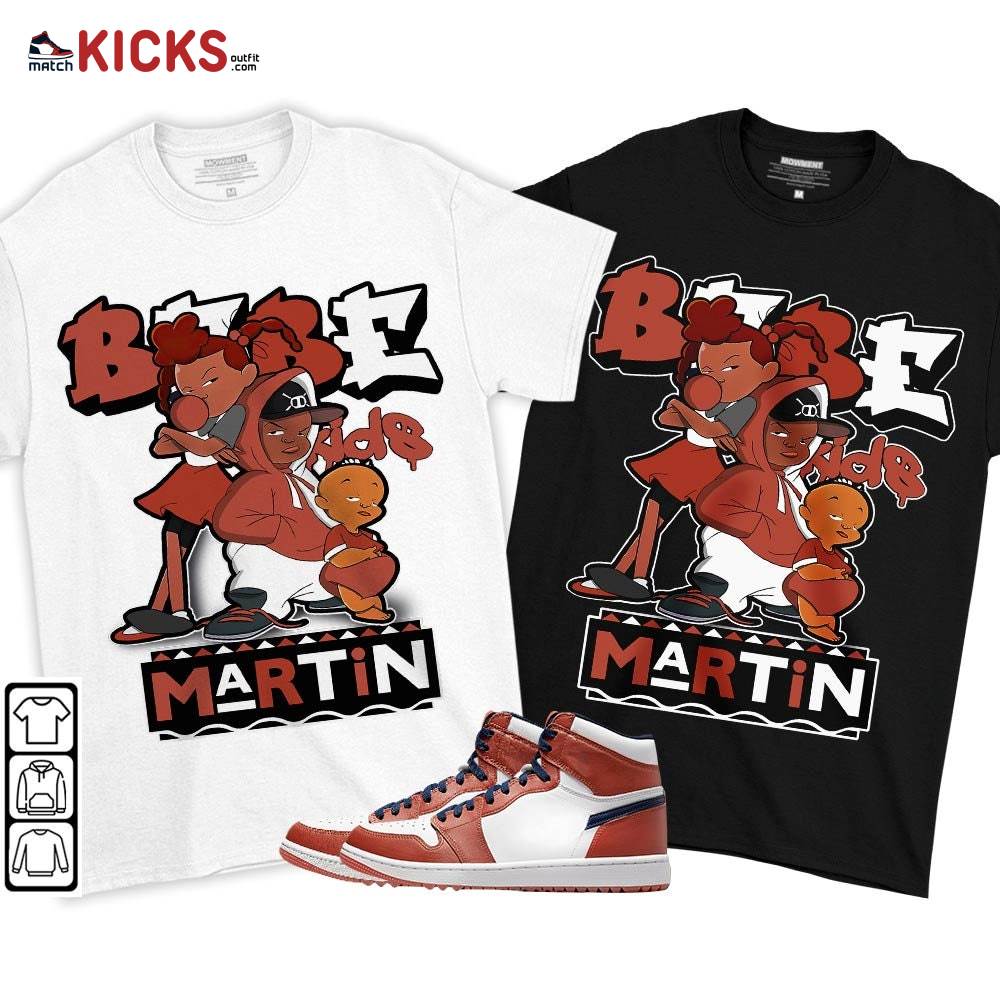Martin Babe’s Kids 90s Sneaker Shirt Match Eastside Golf 1s, Jordan 1 High Eastside Golf MKO T-Shirt Martin Babe’s Kids 90s Sneaker Shirt Match Eastside Golf 1s, Jordan 1 High Eastside Golf MKO T-Shirt