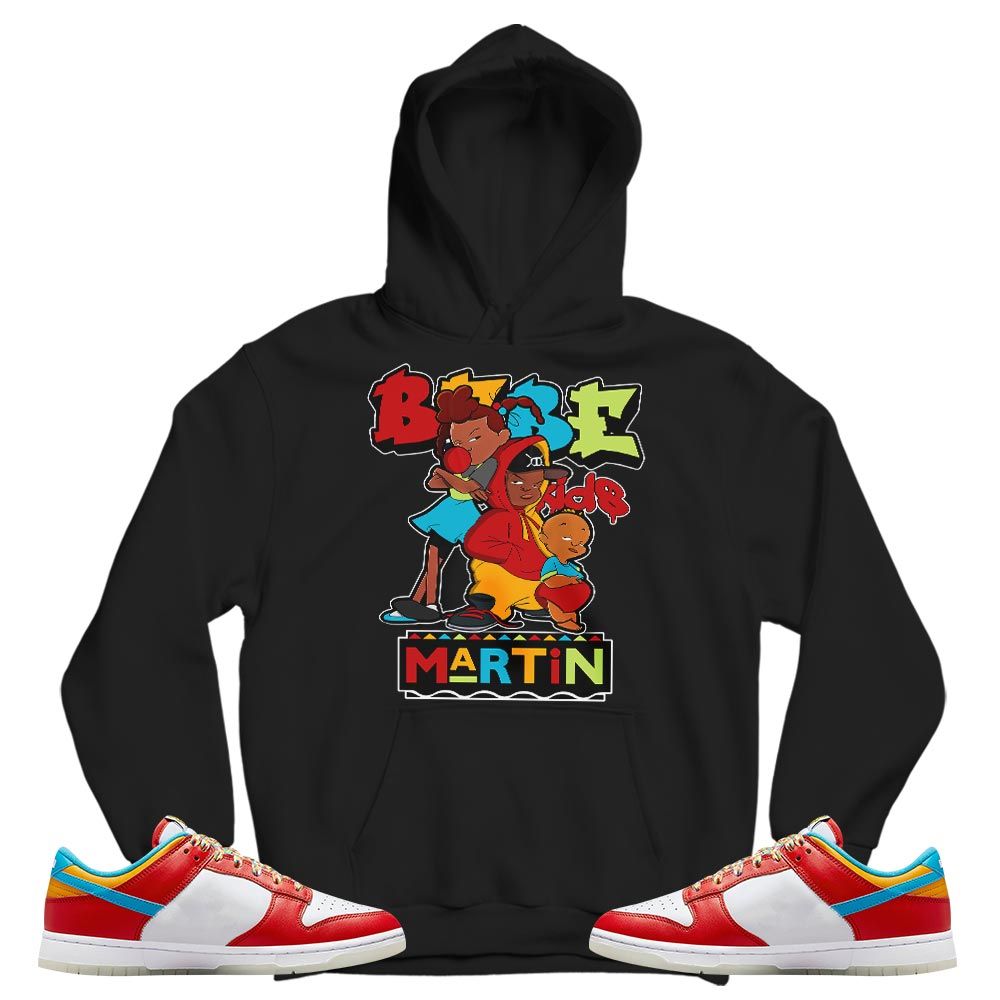 Martin Babes Kids 90s Sneaker Shirt Match Fruity Pebbles Dunk Low, Dunk Low Fruity Pebbles MKO T-Shirt