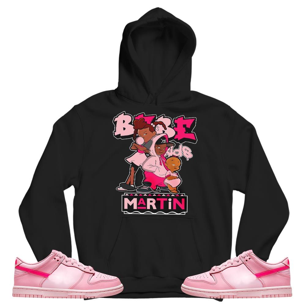 Martin Babes Kids 90s Sneaker Shirt Match Low Triple Pink, Dunk Low Triple Pink MKO T-Shirt