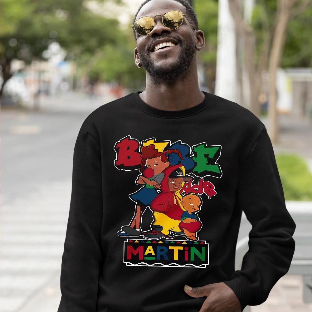 Martin Babes Kids 90s Sneaker Shirt Match Mid Multi Color 2022 1s, Jordan 1 Mid Multi Color 2022 MKO T-Shirt Martin Babes Kids 90s Sneaker Shirt Match Mid Multi Color 2022 1s, Jordan 1 Mid Multi Color 2022 MKO T-Shirt