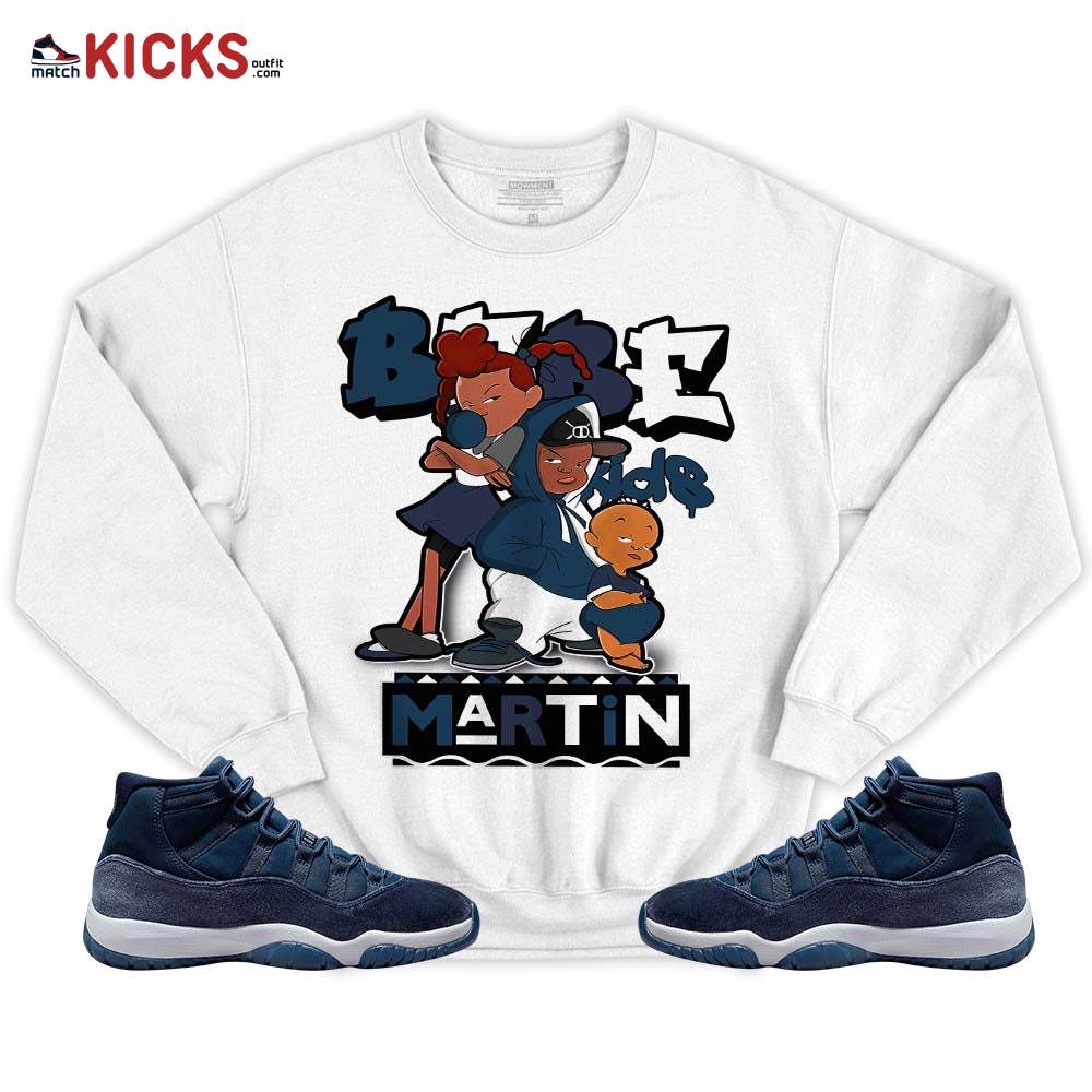 Martin Babe’s Kids 90s Sneaker Shirt Match Midnight Navy 11s, Jordan 11 Retro Midnight Navy MKO T-Shirt Martin Babe’s Kids 90s Sneaker Shirt Match Midnight Navy 11s, Jordan 11 Retro Midnight Navy MKO T-Shirt