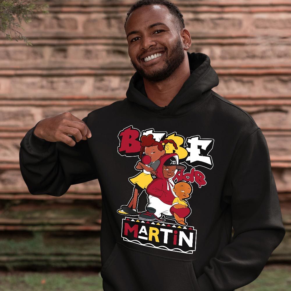 Martin Babes Kids 90s Sneaker Shirt Match OG Cardinal 7s, Jordan 7 Retro Cardinal MKO T-Shirt Martin Babes Kids 90s Sneaker Shirt Match OG Cardinal 7s, Jordan 7 Retro Cardinal MKO T-Shirt