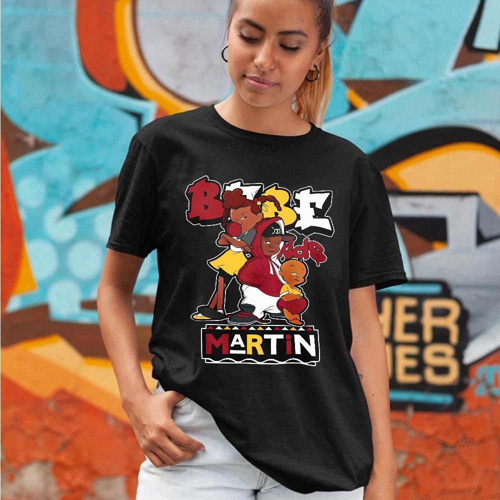 Martin Babes Kids 90s Sneaker Shirt Match OG Cardinal 7s, Jordan 7 Retro Cardinal MKO T-Shirt Martin Babes Kids 90s Sneaker Shirt Match OG Cardinal 7s, Jordan 7 Retro Cardinal MKO T-Shirt