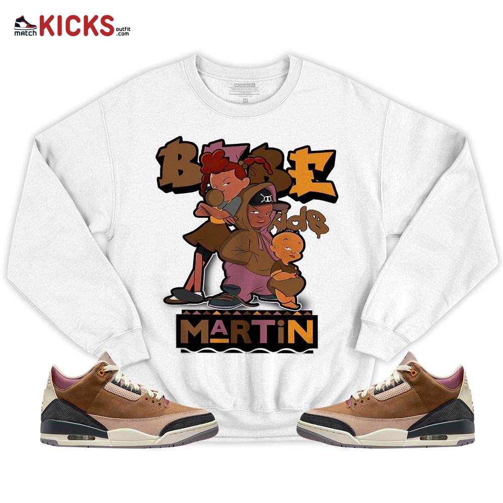 Martin Babe’s Kids 90s Sneaker Shirt Match Retro Archaeo Brown 3s, Jordan 3 Archaeo Brown MKO T-Shirt Martin Babe’s Kids 90s Sneaker Shirt Match Retro Archaeo Brown 3s, Jordan 3 Archaeo Brown MKO T-Shirt
