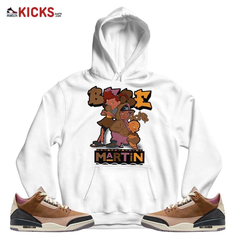 Martin Babe’s Kids 90s Sneaker Shirt Match Retro Archaeo Brown 3s, Jordan 3 Archaeo Brown MKO T-Shirt Martin Babe’s Kids 90s Sneaker Shirt Match Retro Archaeo Brown 3s, Jordan 3 Archaeo Brown MKO T-Shirt