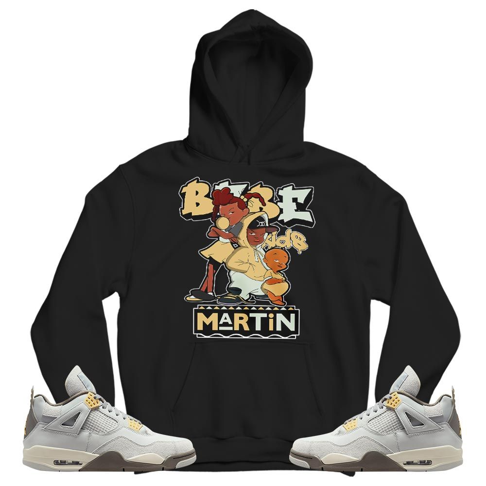 Martin Babes Kids 90s Sneaker Shirt Match Retro Craft 4s, Jordan 4 Craft Photon Dust MKO T-Shirt
