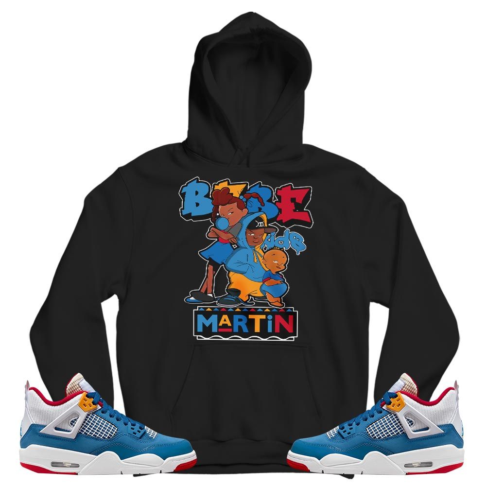 Martin Babes Kids 90s Sneaker Shirt Match Retro Messy Room 4s, Jordan 4 GS Messy Room MKO T-Shirt