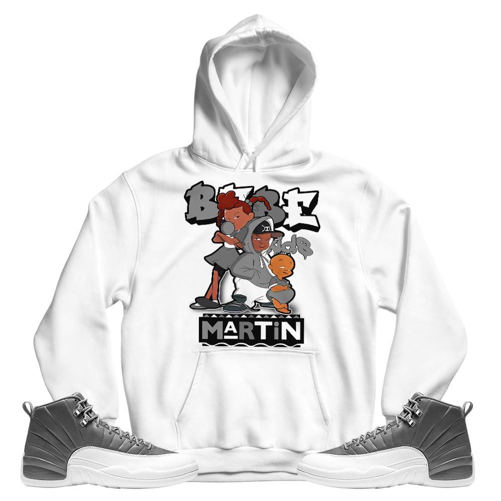 Martin Babes Kids 90s Sneaker Shirt Match Stealth 12s, Jordan 12 Retro Stealth MKO T-Shirt Martin Babes Kids 90s Sneaker Shirt Match Stealth 12s, Jordan 12 Retro Stealth MKO T-Shirt