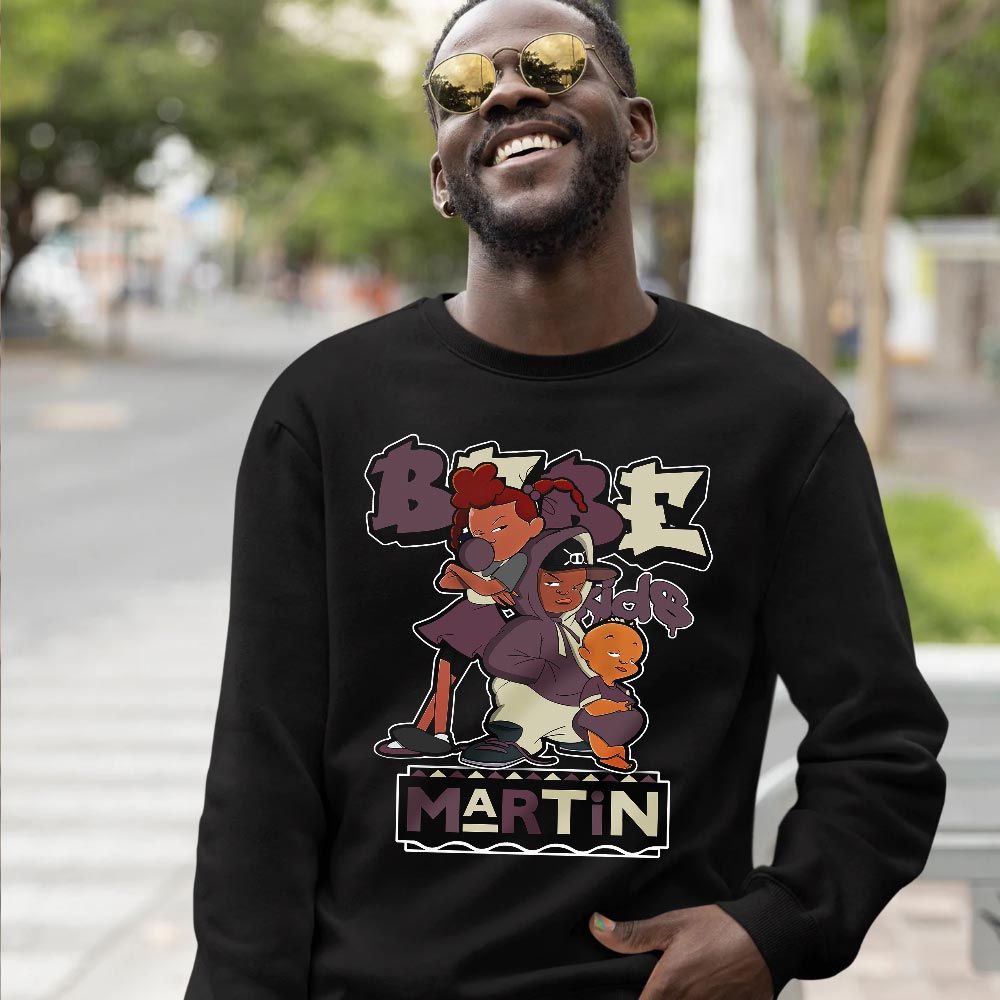 Martin Babes Kids 90s Sneaker Shirt Match Violet Ore 4s, Jordan 4 A Ma Maniere Violet Ore MKO T-Shirt Martin Babes Kids 90s Sneaker Shirt Match Violet Ore 4s, Jordan 4 A Ma Maniere Violet Ore MKO T-Shirt
