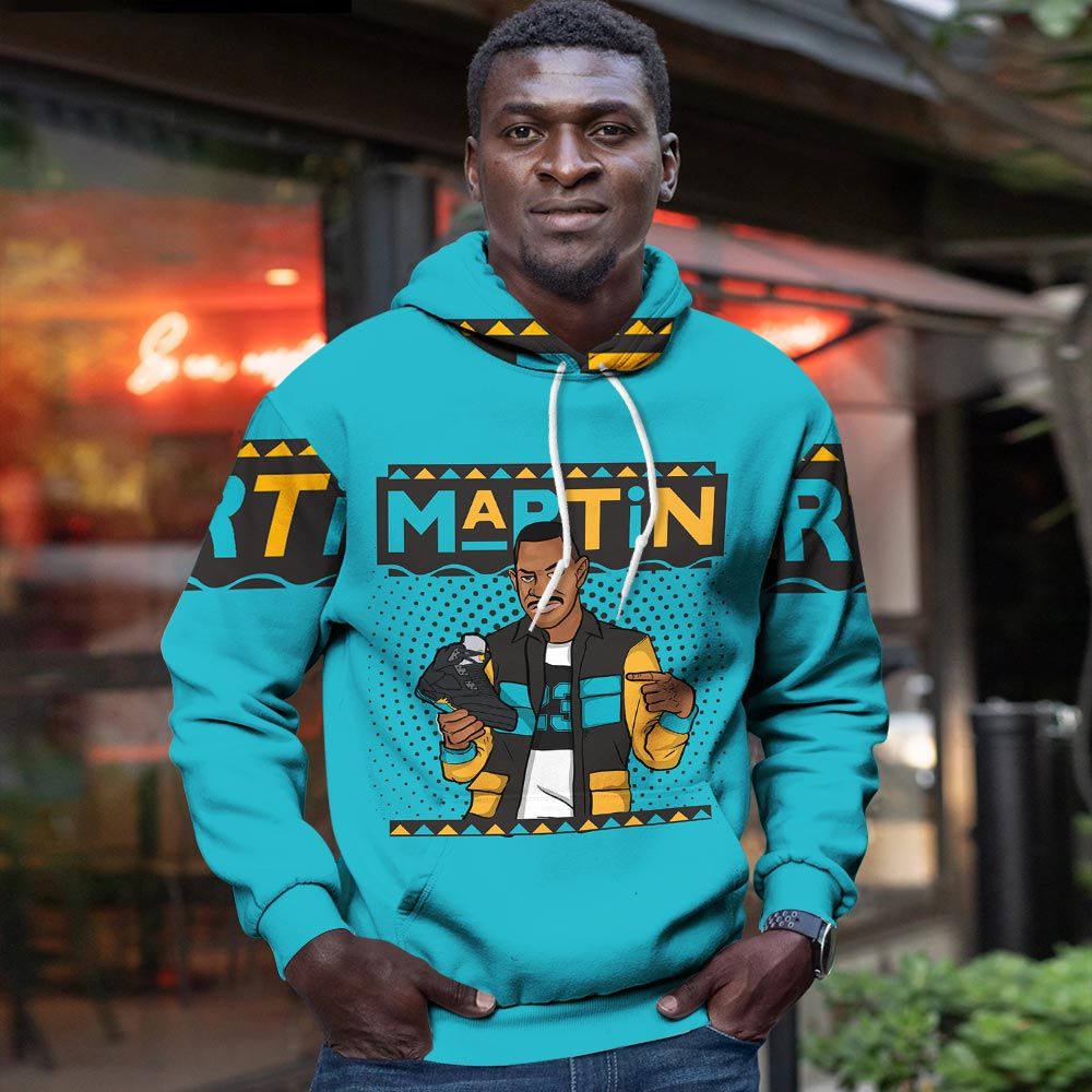 Martin Sneaker Shirt Match 2023 Retro Aqua 5S, Jordan 5 Aqua Hoodie Sweatshirt Tee All Over Print MKO Shirt Martin Sneaker Shirt Match 2023 Retro Aqua 5S, Jordan 5 Aqua Hoodie Sweatshirt Tee All Over Print MKO Shirt
