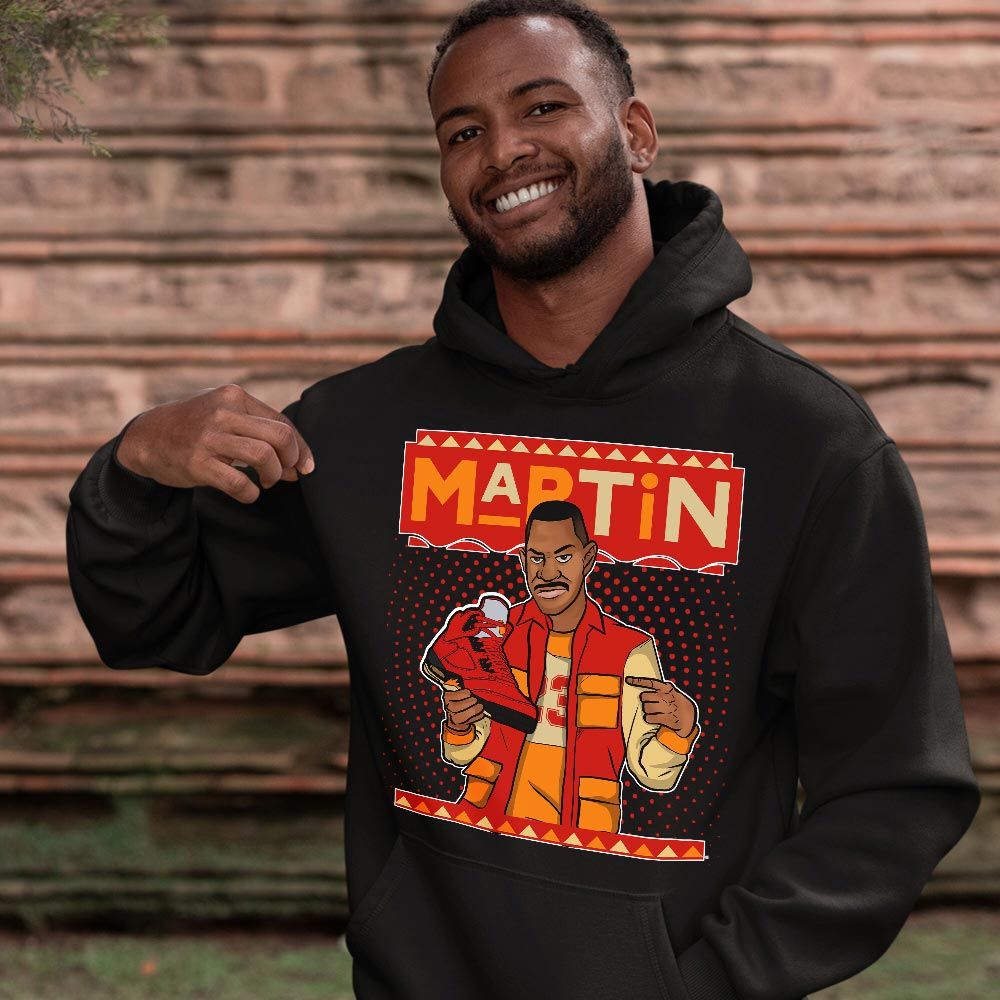 Martin Sneaker Shirt Match 5 Dunk On Mars, Jordan 5 Mars For Her MKO T-Shirt Martin Sneaker Shirt Match 5 Dunk On Mars, Jordan 5 Mars For Her MKO T-Shirt