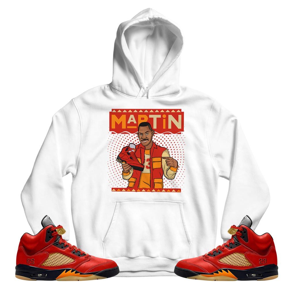 Martin Sneaker Shirt Match 5 Dunk On Mars, Jordan 5 Mars For Her MKO T-Shirt Martin Sneaker Shirt Match 5 Dunk On Mars, Jordan 5 Mars For Her MKO T-Shirt