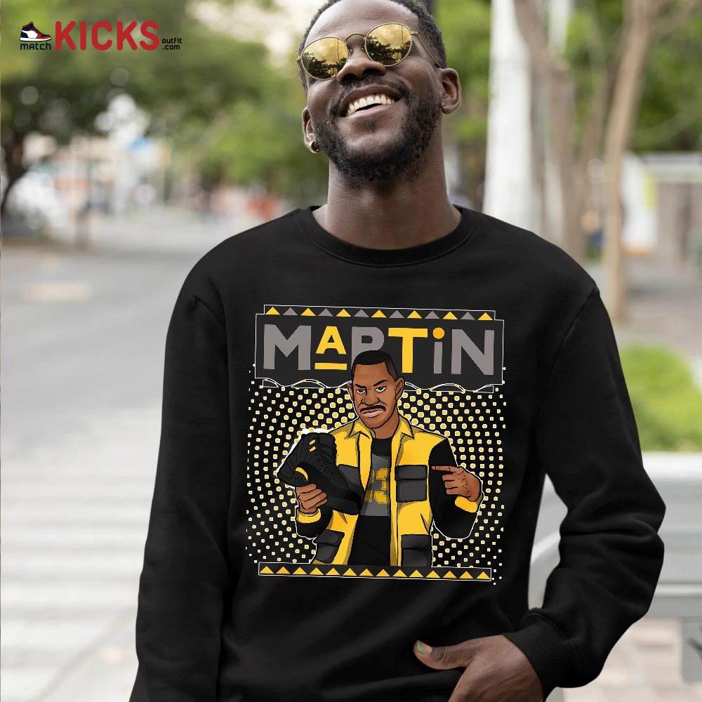 Martin Sneaker Shirt Match Black Taxi 12s, Jordan 12 Retro Black Taxi MKO T-Shirt Martin Sneaker Shirt Match Black Taxi 12s, Jordan 12 Retro Black Taxi MKO T-Shirt