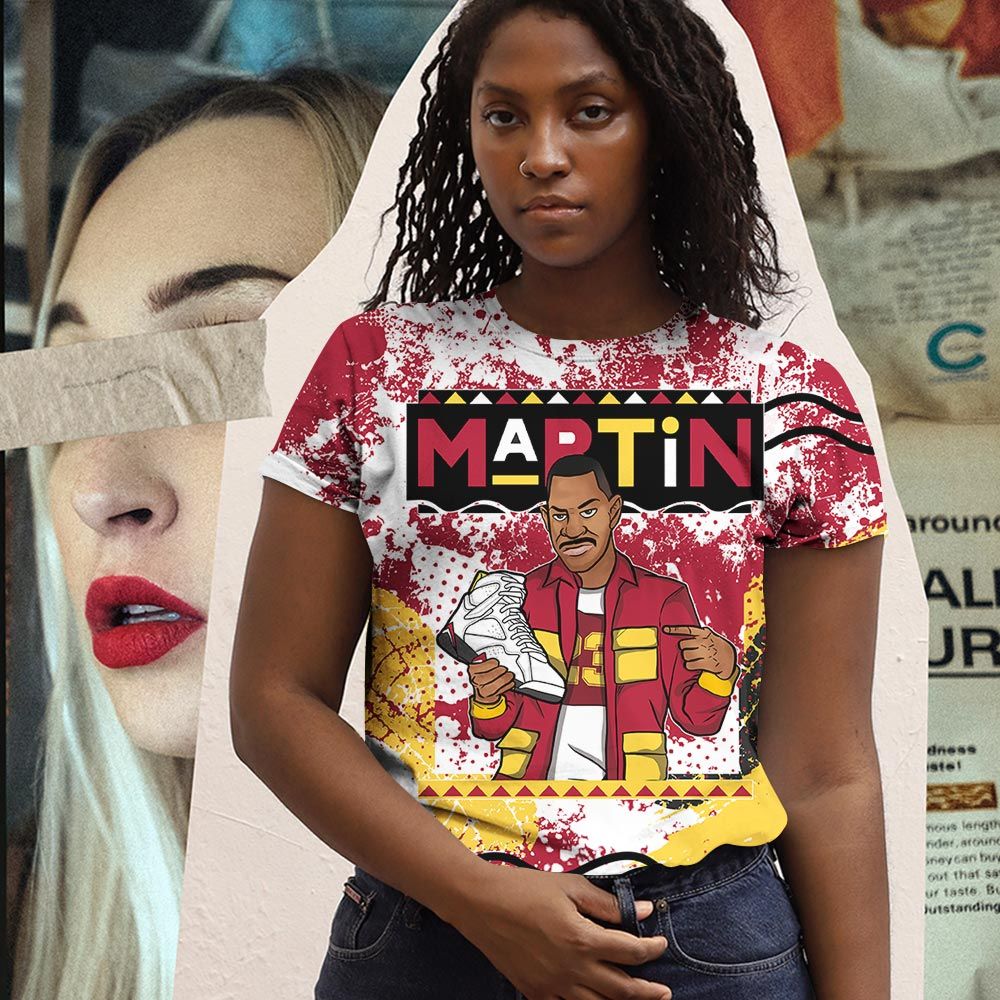 Martin Sneaker Shirt Match Cardinal 7S, Jordan 7 Retro Cardinal Hoodie Sweatshirt Tee All Over Print MKO Shirt Martin Sneaker Shirt Match Cardinal 7S, Jordan 7 Retro Cardinal Hoodie Sweatshirt Tee All Over Print MKO Shirt