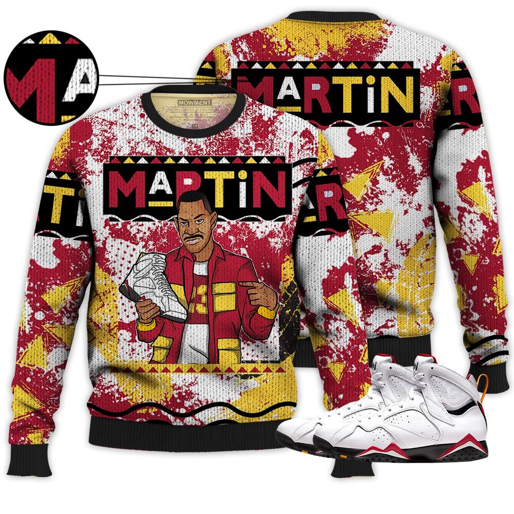 Martin Sneaker Shirt Match Cardinal 7S, Jordan 7 Retro Cardinal Hoodie Sweatshirt Tee All Over Print MKO Shirt Martin Sneaker Shirt Match Cardinal 7S, Jordan 7 Retro Cardinal Hoodie Sweatshirt Tee All Over Print MKO Shirt