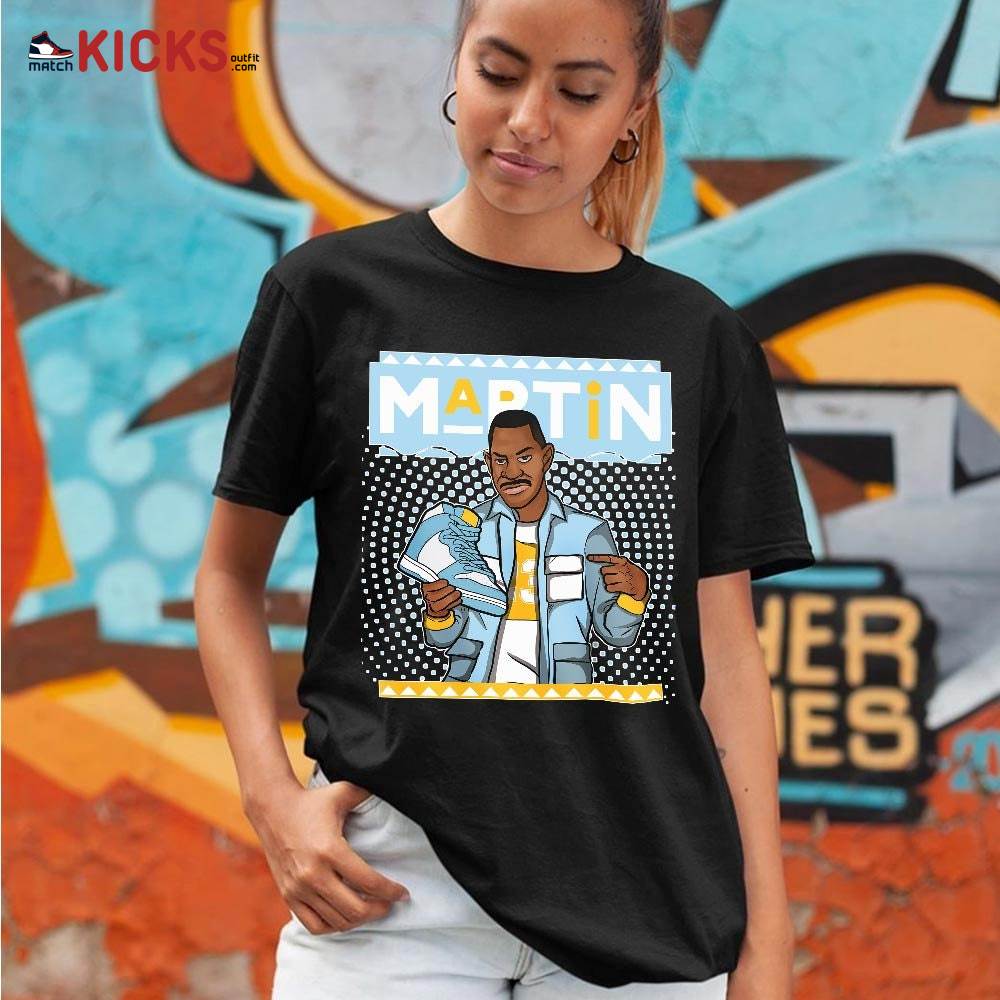 Martin Sneaker Shirt Match Dunk High Blue Chill, Dunk High Homer Simpson MKO T-Shirt Martin Sneaker Shirt Match Dunk High Blue Chill, Dunk High Homer Simpson MKO T-Shirt