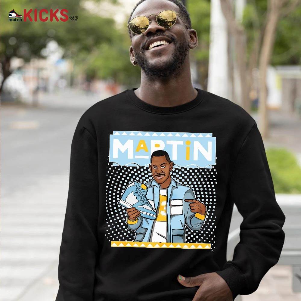 Martin Sneaker Shirt Match Dunk High Blue Chill, Dunk High Homer Simpson MKO T-Shirt Martin Sneaker Shirt Match Dunk High Blue Chill, Dunk High Homer Simpson MKO T-Shirt