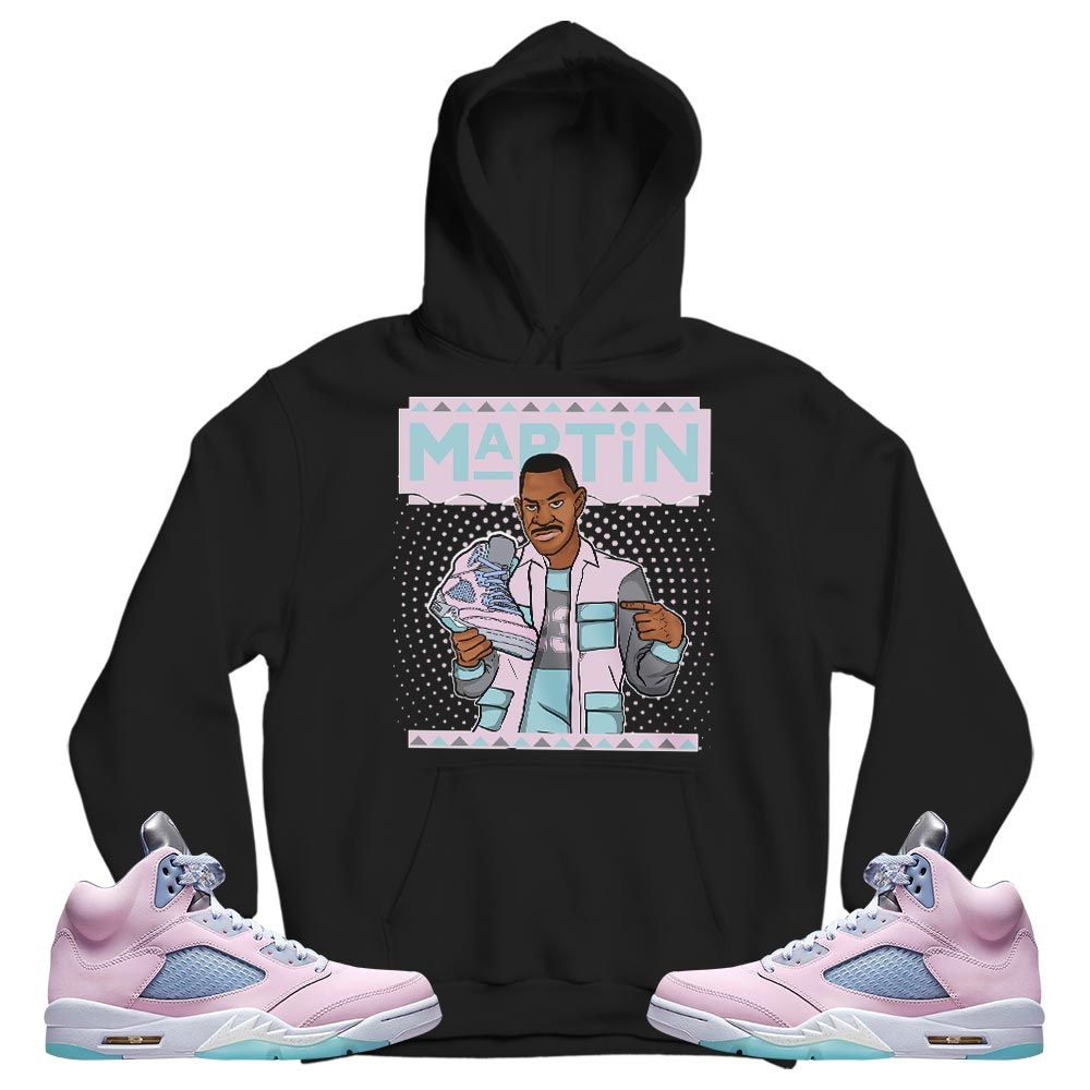Martin Sneaker Shirt Match Easter 5s, Jordan 5 Retro Easter MKO T-Shirt