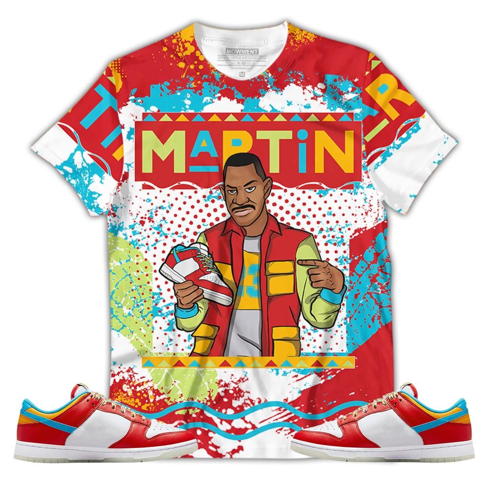 Martin Sneaker Shirt Match Fruity Pebbles Shoes, Dunk Low Fruity Pebbles Hoodie Sweatshirt Tee All Over Print MKO Shirt Martin Sneaker Shirt Match Fruity Pebbles Shoes, Dunk Low Fruity Pebbles Hoodie Sweatshirt Tee All Over Print MKO Shirt