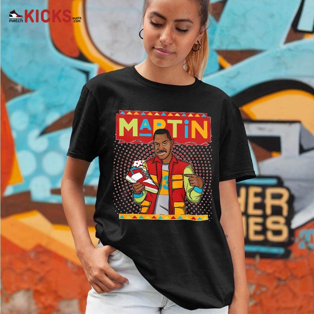 Martin Sneaker Shirt Match Fruity Pebbles Shoes, Dunk Low Fruity Pebbles MKO T-Shirt Martin Sneaker Shirt Match Fruity Pebbles Shoes, Dunk Low Fruity Pebbles MKO T-Shirt