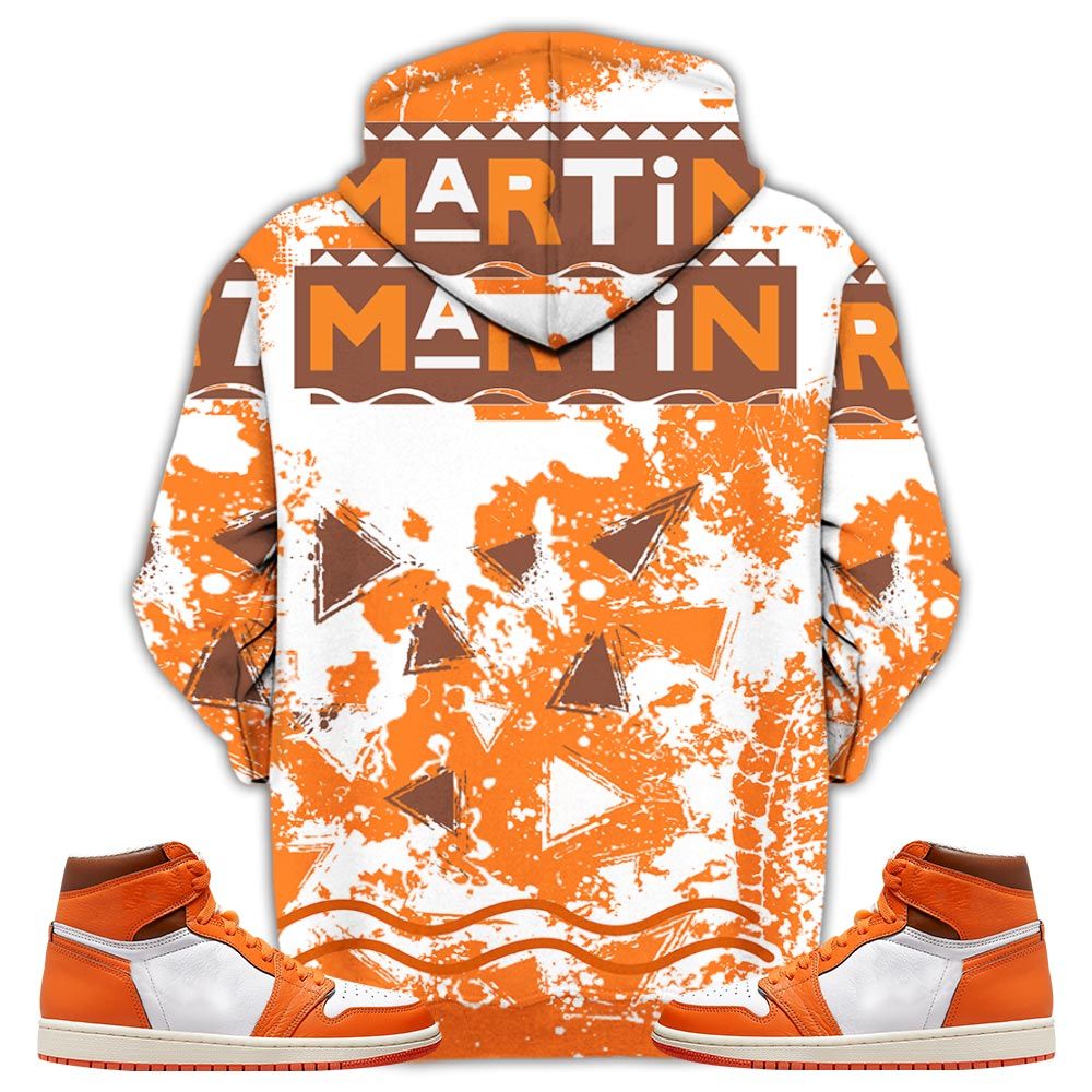 Martin Sneaker Shirt Match High Og Starfish 1S, Jordan 1 Retro High Og Starfish Hoodie Sweatshirt Tee All Over Print MKO Shirt