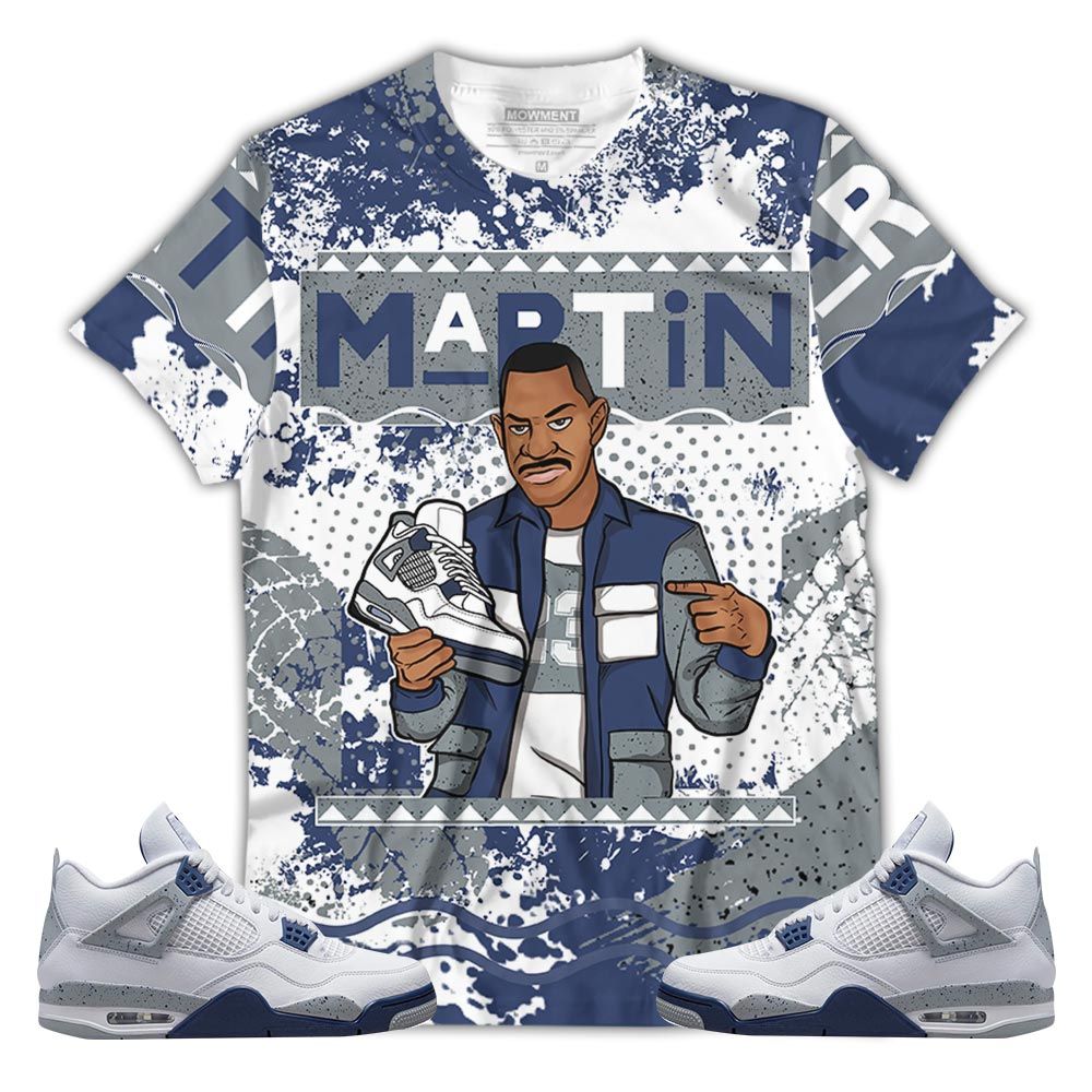 Martin Sneaker Shirt Match Midnight Navy 4S, Jordan 4 Retro Midnight Navy Hoodie Sweatshirt Tee All Over Print MKO Shirt Martin Sneaker Shirt Match Midnight Navy 4S, Jordan 4 Retro Midnight Navy Hoodie Sweatshirt Tee All Over Print MKO Shirt