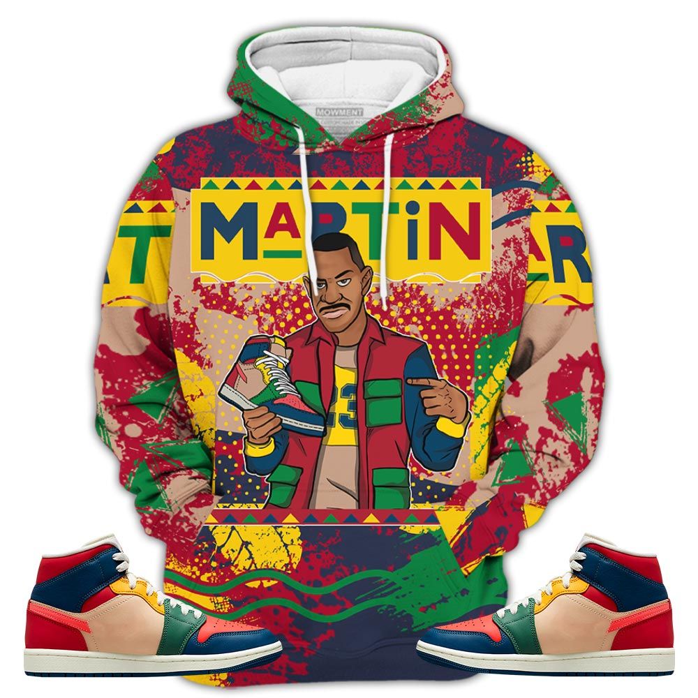 Martin Sneaker Shirt Match Multi Color 2022 1S, Jordan 1 Mid Multi Color 2022 Hoodie Sweatshirt Tee All Over Print MKO Shirt Martin Sneaker Shirt Match Multi Color 2022 1S, Jordan 1 Mid Multi Color 2022 Hoodie Sweatshirt Tee All Over Print MKO Shirt
