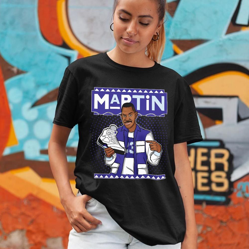Martin Sneaker Shirt Match Retro Concord 5s, Jordan 5 Retro Concord MKO T-Shirt Martin Sneaker Shirt Match Retro Concord 5s, Jordan 5 Retro Concord MKO T-Shirt