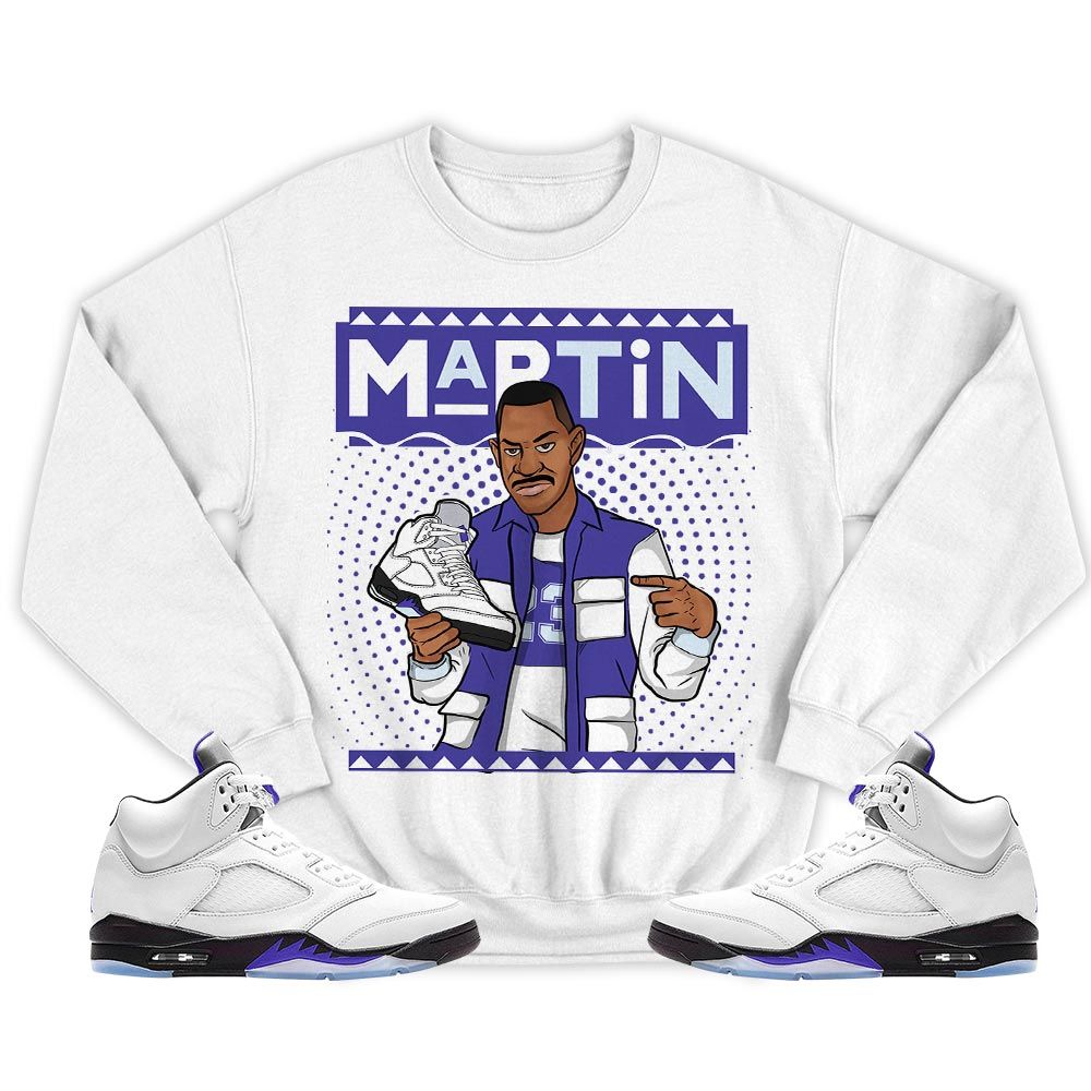 Martin Sneaker Shirt Match Retro Concord 5s, Jordan 5 Retro Concord MKO T-Shirt Martin Sneaker Shirt Match Retro Concord 5s, Jordan 5 Retro Concord MKO T-Shirt