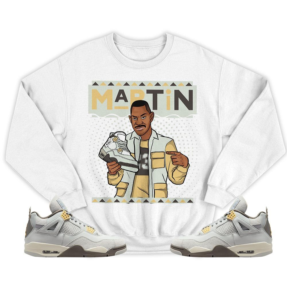 Martin Sneaker Shirt Match Retro Craft 4s, Jordan 4 Craft Photon Dust MKO T-Shirt Martin Sneaker Shirt Match Retro Craft 4s, Jordan 4 Craft Photon Dust MKO T-Shirt