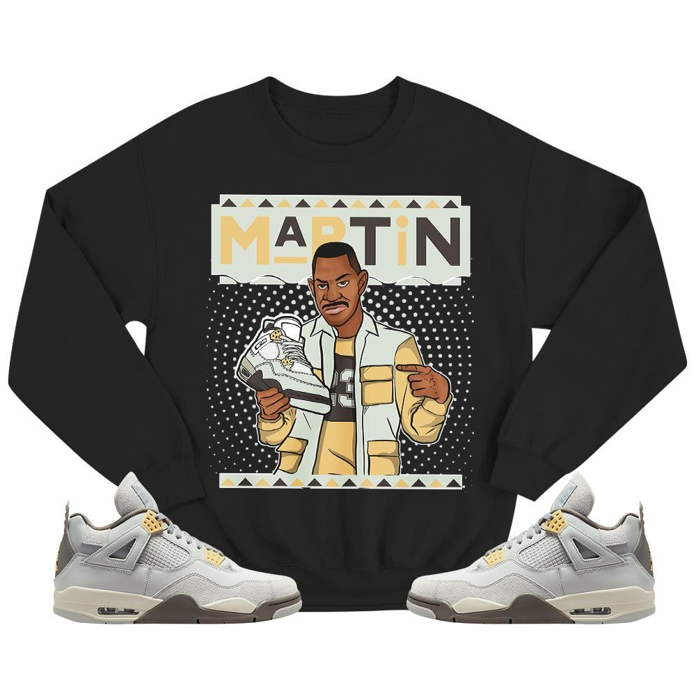 Martin Sneaker Shirt Match Retro Craft 4s, Jordan 4 Craft Photon Dust MKO T-Shirt Martin Sneaker Shirt Match Retro Craft 4s, Jordan 4 Craft Photon Dust MKO T-Shirt