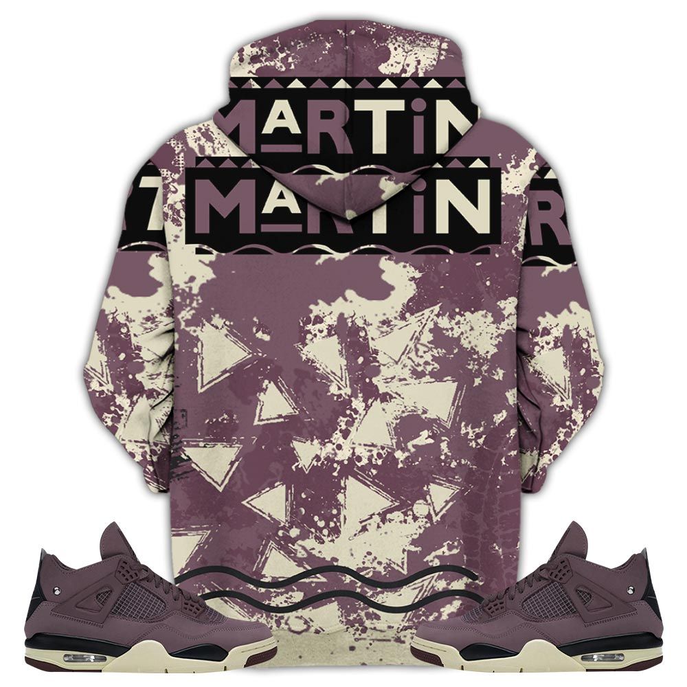 Martin Sneaker Shirt Match Violet Ore 4S, Jordan 4 A Ma Maniere Violet Ore Hoodie Sweatshirt Tee All Over Print MKO Shirt