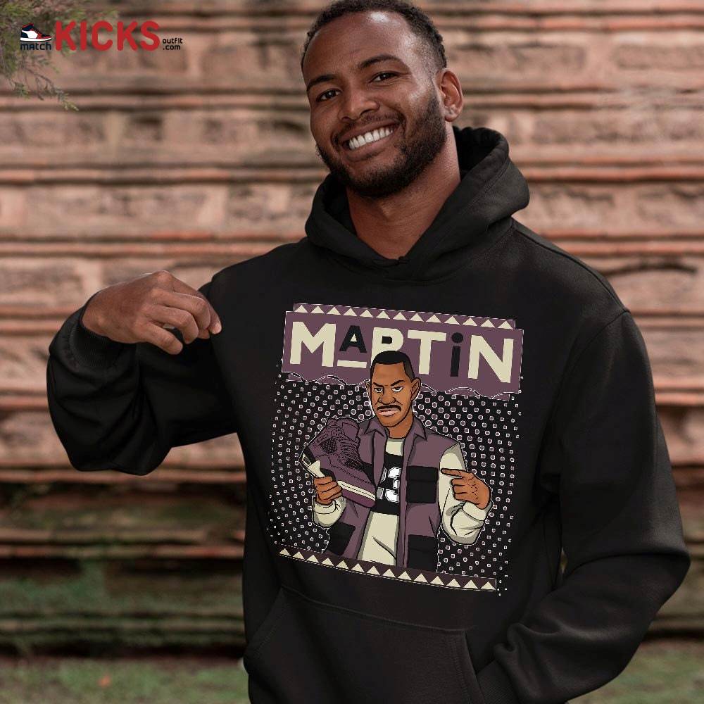 Martin Sneaker Shirt Match Violet Ore 4s, Jordan 4 A Ma Maniere Violet Ore MKO T-Shirt Martin Sneaker Shirt Match Violet Ore 4s, Jordan 4 A Ma Maniere Violet Ore MKO T-Shirt