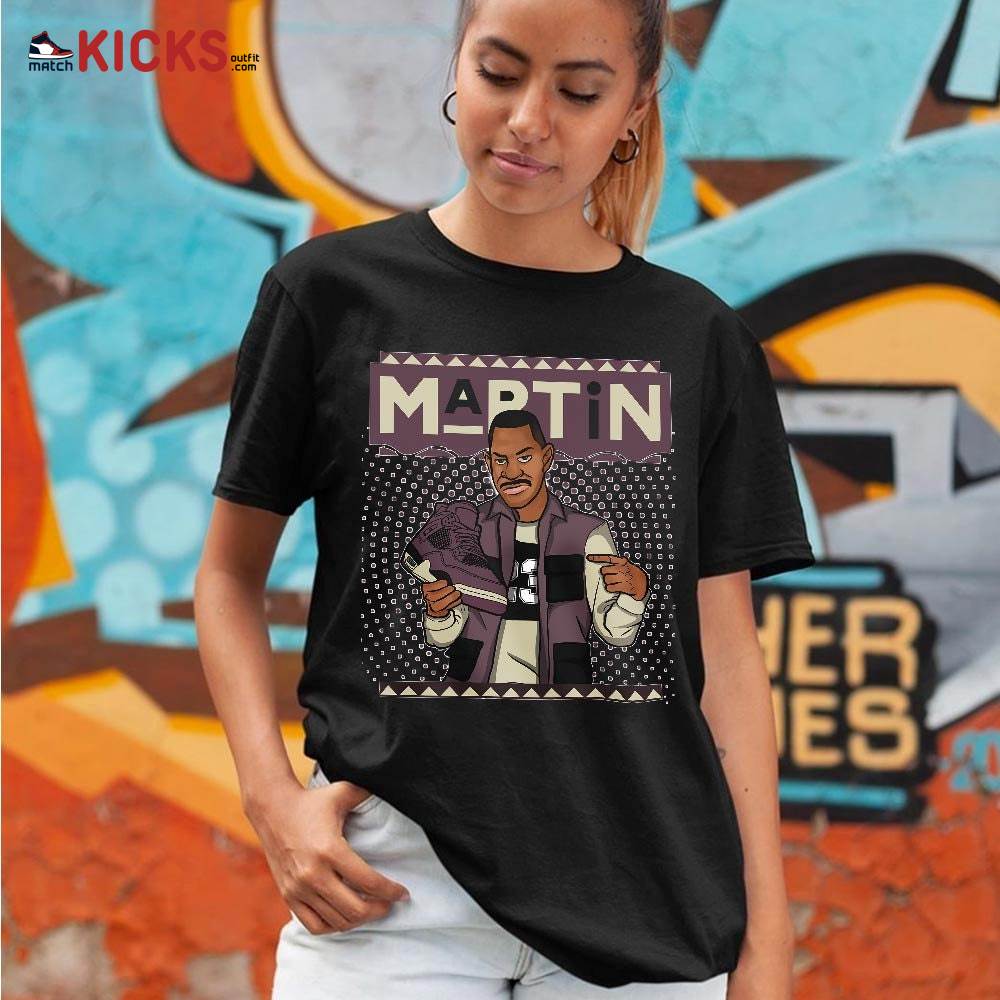 Martin Sneaker Shirt Match Violet Ore 4s, Jordan 4 A Ma Maniere Violet Ore MKO T-Shirt Martin Sneaker Shirt Match Violet Ore 4s, Jordan 4 A Ma Maniere Violet Ore MKO T-Shirt