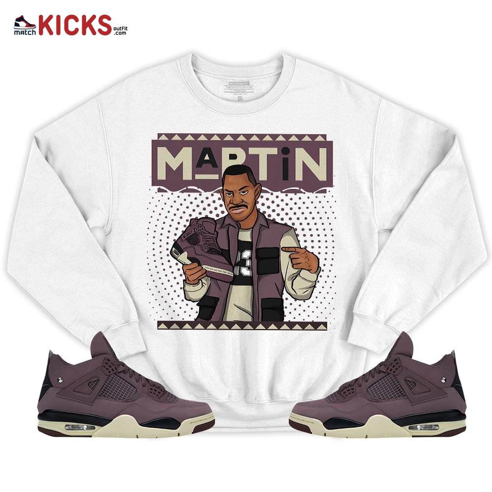 Martin Sneaker Shirt Match Violet Ore 4s, Jordan 4 A Ma Maniere Violet Ore MKO T-Shirt Martin Sneaker Shirt Match Violet Ore 4s, Jordan 4 A Ma Maniere Violet Ore MKO T-Shirt