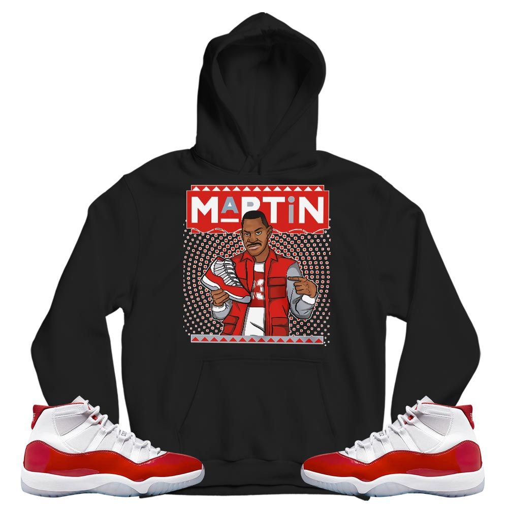 Martin Sneaker Sneaker Shirt Match Cherry 11s, Jordan 11 Retro Cherry MKO T-Shirt Martin Sneaker Sneaker Shirt Match Cherry 11s, Jordan 11 Retro Cherry MKO T-Shirt