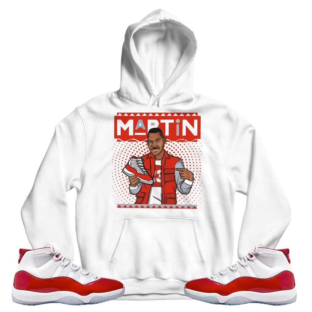 Martin Sneaker Sneaker Shirt Match Cherry 11s, Jordan 11 Retro Cherry MKO T-Shirt Martin Sneaker Sneaker Shirt Match Cherry 11s, Jordan 11 Retro Cherry MKO T-Shirt