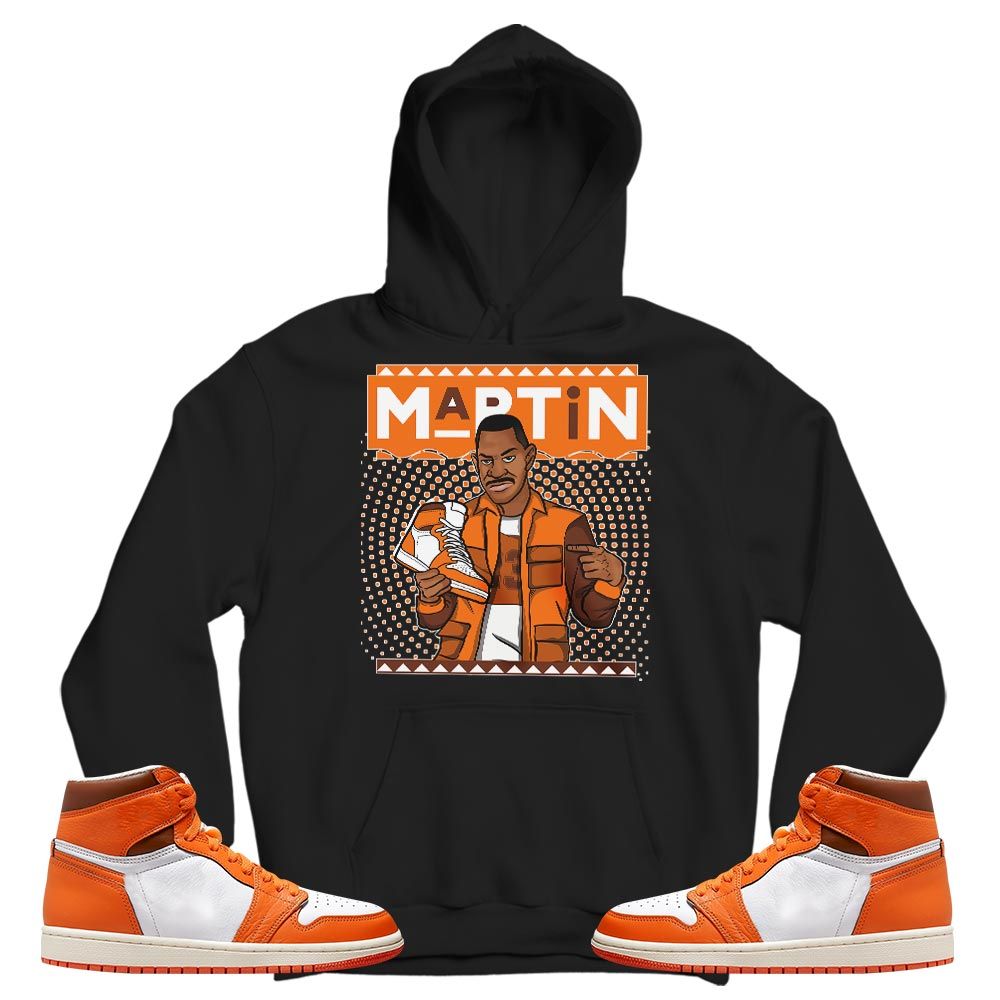 Martin Sneaker Sneaker Shirt Match High OG Starfish 1s, Jordan 1 Retro High OG Starfish MKO T-Shirt